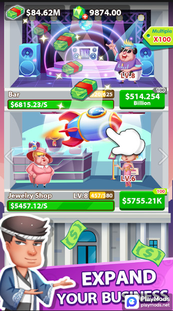 Idle Mall Tycoon - Business Em<span>(No Ads)</span> screenshot image 4_Androidswiki.net