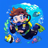 Drew the Diver<span>(Unlimited Money)</span>1.0_Androidswiki.net