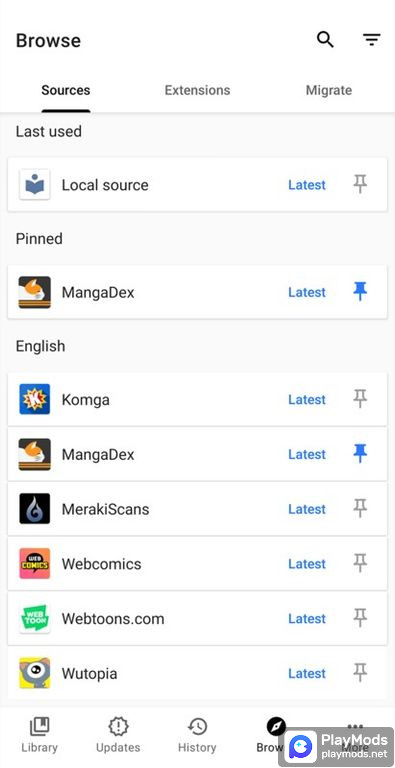 Tachiyomi screenshot image 2_Popularmodapk.com