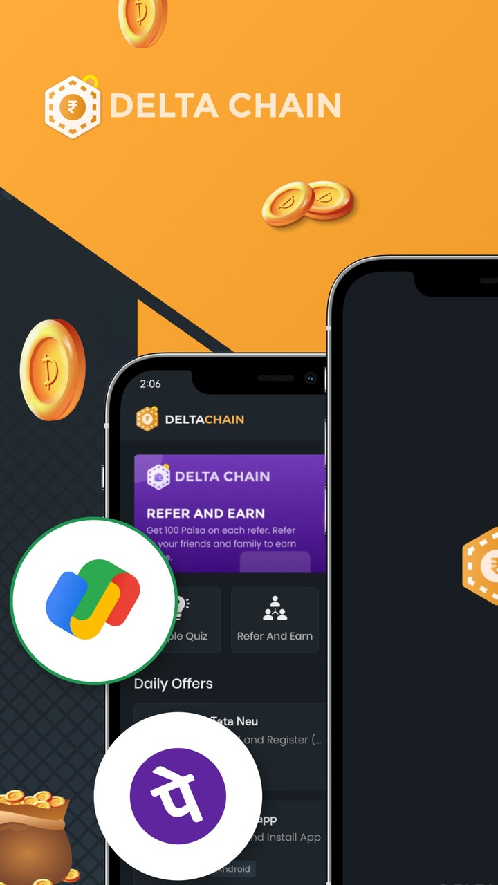Delta Chain: Earn Money Online screenshot image 1_Androidswiki.net