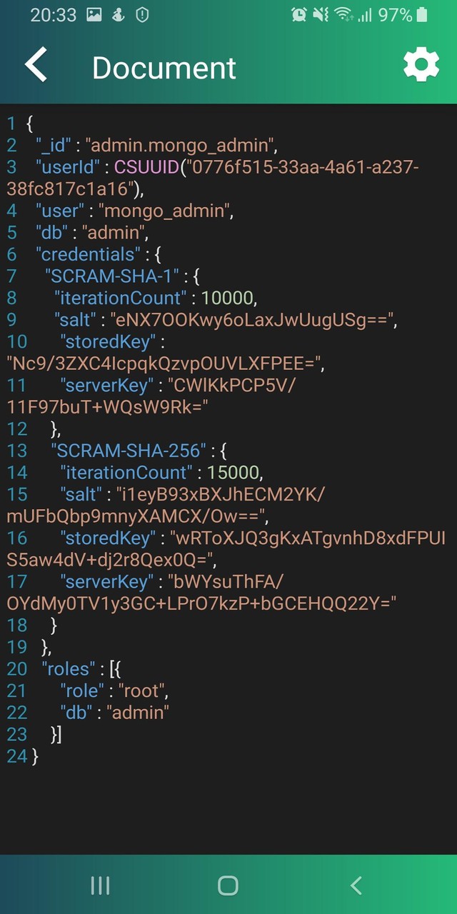 Mongo Viewer screenshot image 8_Androidswiki.net