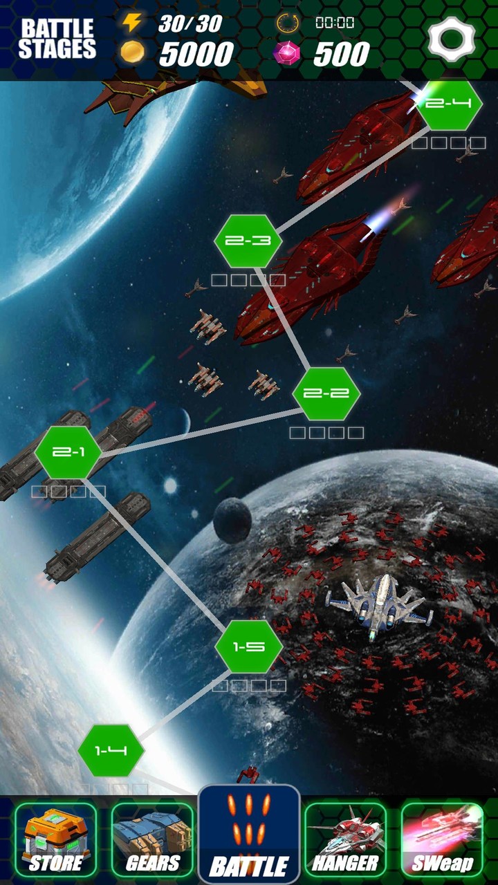 Galaxy Storm - Space Shooter screenshot image 2_Androidswiki.net