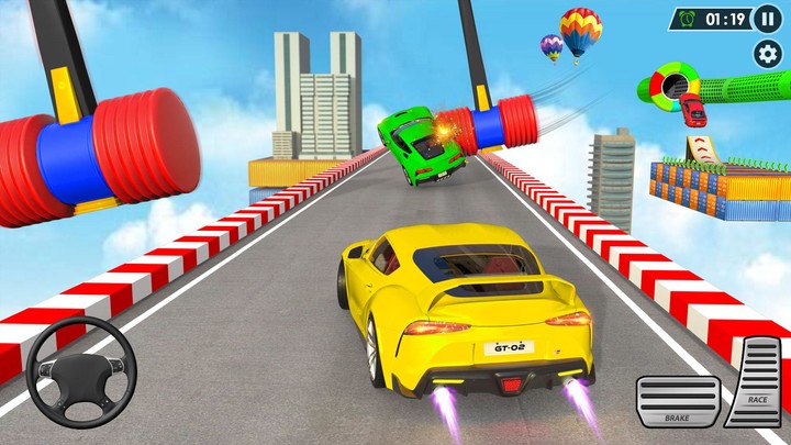 Mega Ramps Stunt Car Games 3D screenshot image 3_Androidswiki.net