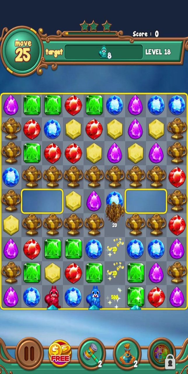 Puzzle Jewels screenshot image 4_Androidswiki.net