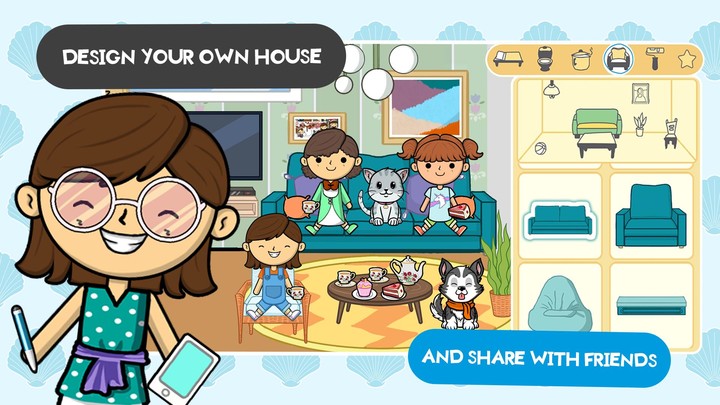 Lila's World:Create Play Learn screenshot image 1_Androidswiki.net
