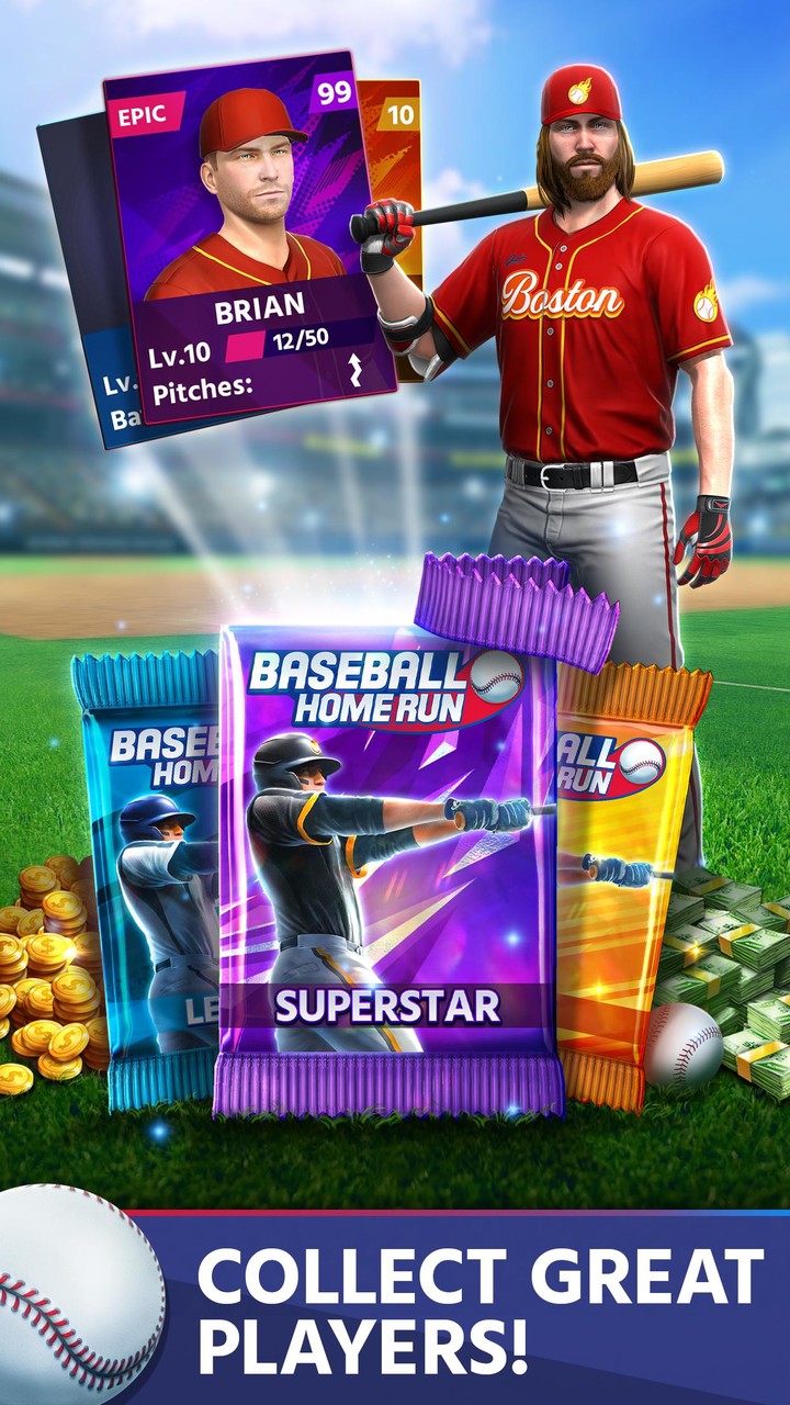 Baseball: Home Run screenshot image 3_Androidswiki.net