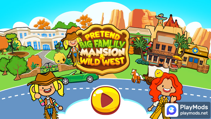 My Pretend Family Mansion<span>(unlock all content)</span> screenshot image 1_Androidswiki.net