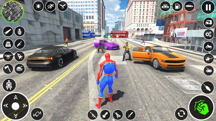 Fire Robot Hero Car Games screenshot image 3_Androidswiki.net