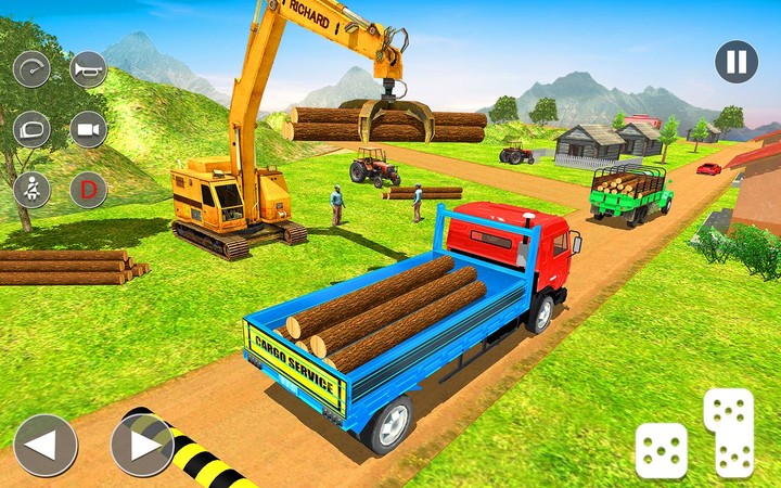 Transporter Truck Driving Sim screenshot image 4_Androidswiki.net