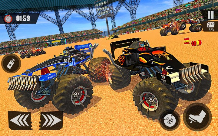 Monster Truck Demolition Derby screenshot image 4_Androidswiki.net