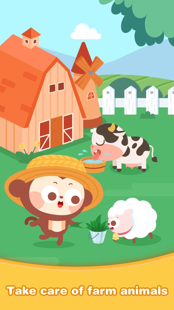 Children Happy Farm：DuDu Games screenshot image 4_Androidswiki.net