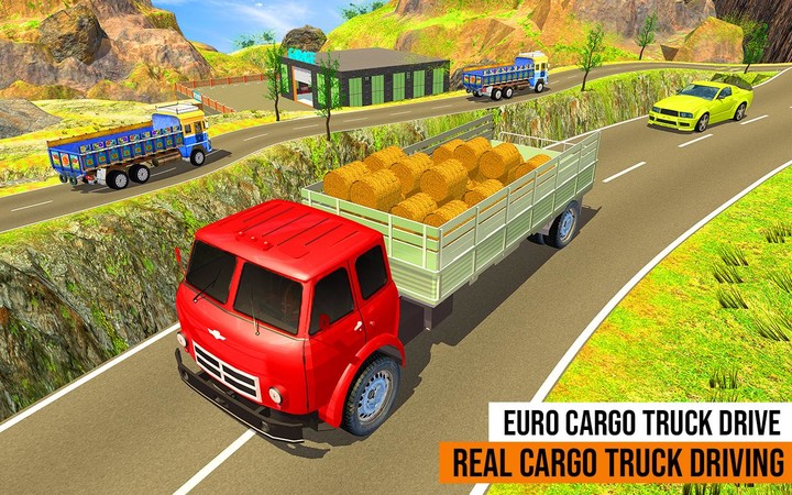 Transporter Truck Driving Sim screenshot image 2_Androidswiki.net