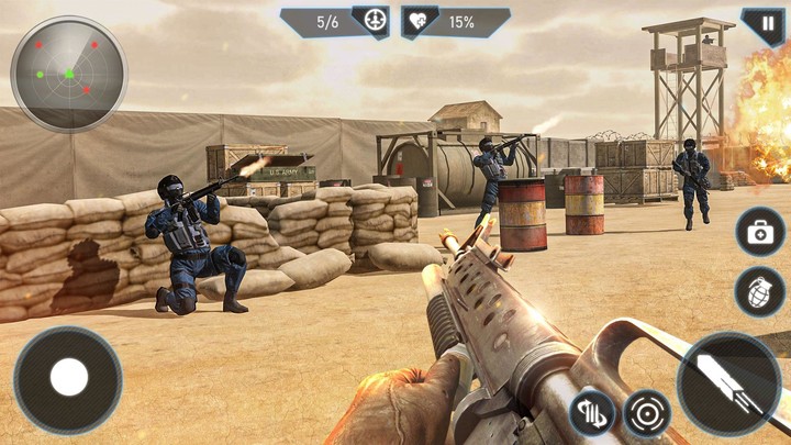 Modern FPS Combat Mission screenshot image 5_Androidswiki.net