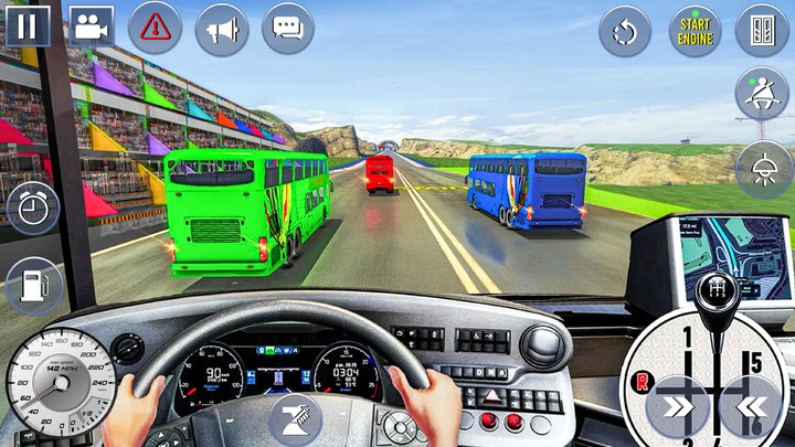 Coach Bus Simulator Racing Bus screenshot image 3_Androidswiki.net