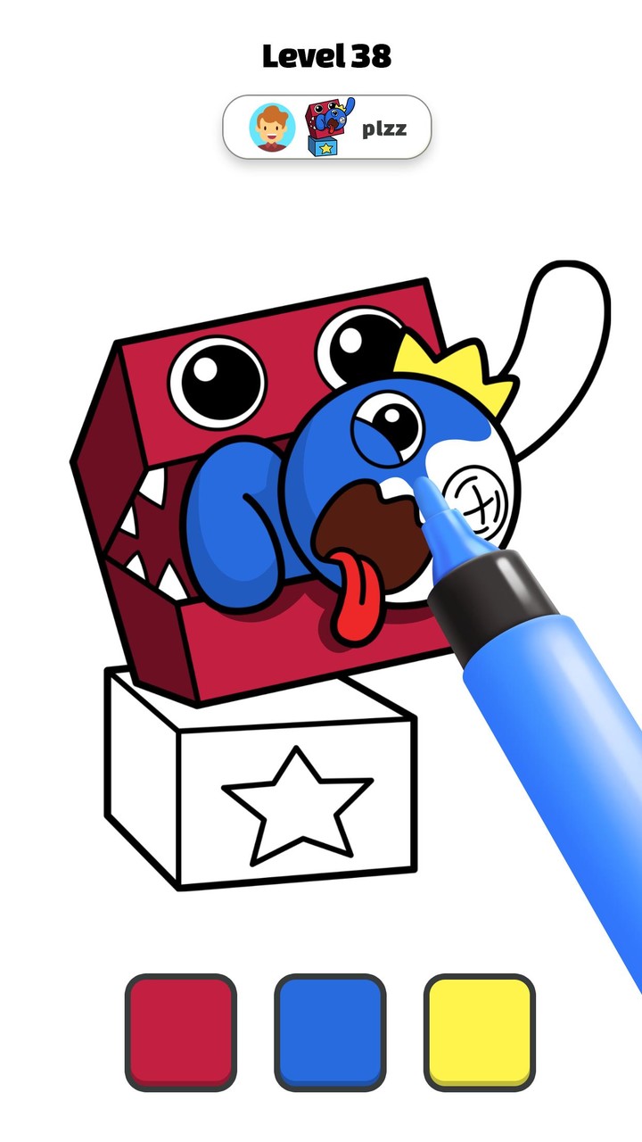 Coloring Boxy ASMR screenshot image 4_Androidswiki.net