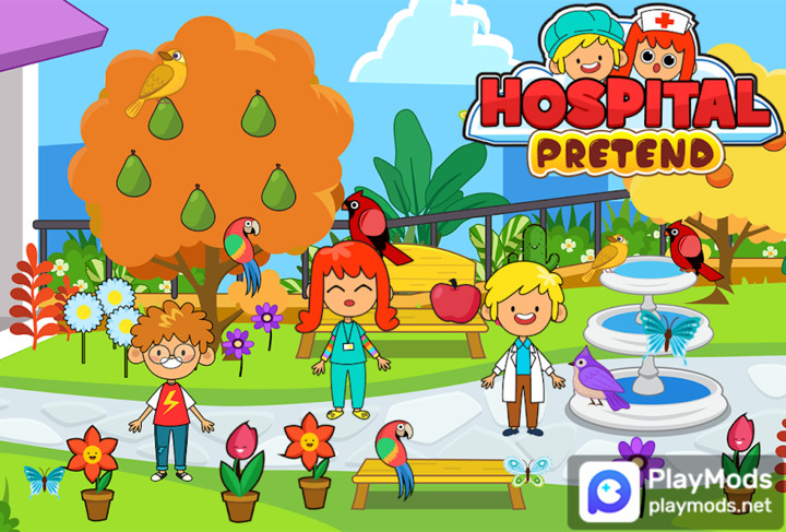 My Pretend Hospital Town Life<span>(unlock all content)</span> screenshot image 4_Androidswiki.net