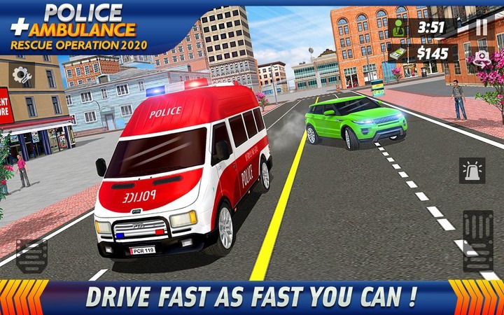 Police Ambulance Rescue Driver screenshot image 4_Androidswiki.net