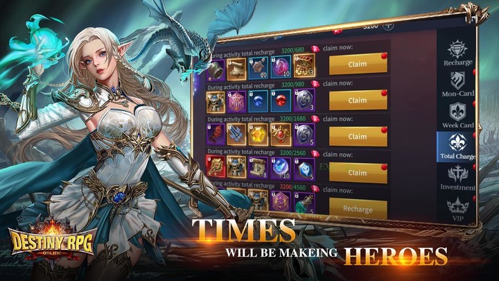 Destiny RPG -mmorpg GameOnline screenshot image 3_Androidswiki.net