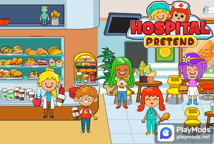 My Pretend Hospital Town Life<span>(unlock all content)</span> screenshot image 3_Androidswiki.net