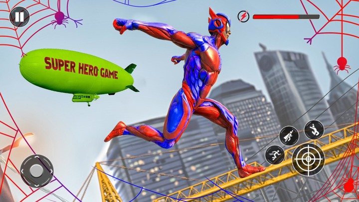 Spider Rope Hero Rescue Games screenshot image 2_Androidswiki.net