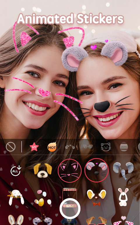 Sweet Camera: Sweet selfie cam screenshot image 5_Androidswiki.net