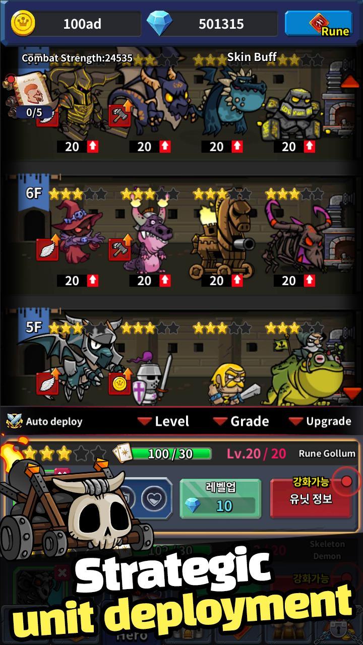 CASTLE TYCOON - IDLE Tower RPG screenshot image 2_Androidswiki.net