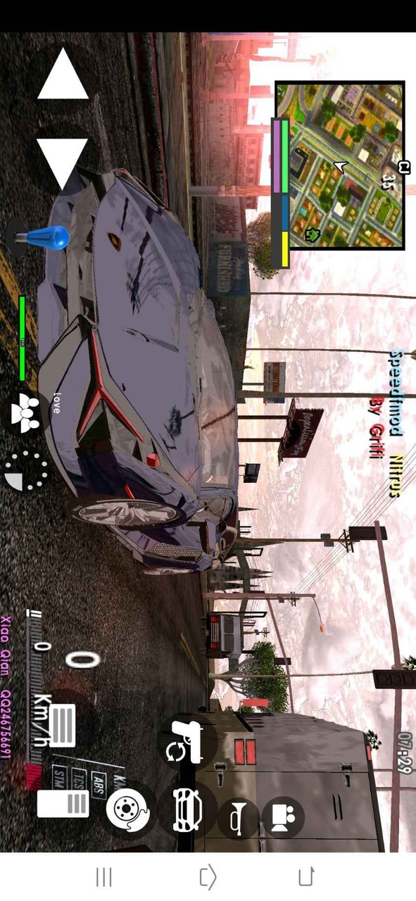 GTA Grand Theft Auto: San Andreas<span>(Mod Menu)</span> screenshot image 1_Androidswiki.net