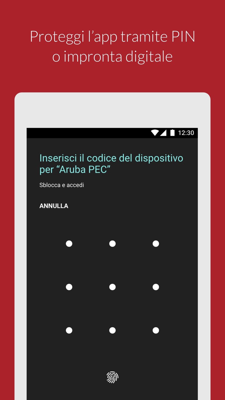 Aruba PEC screenshot image 3_Androidswiki.net