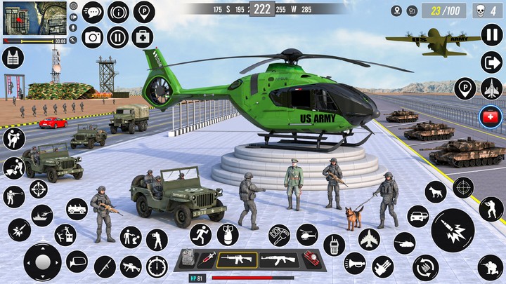 Car Transport Army Truck Game screenshot image 1_Androidswiki.net