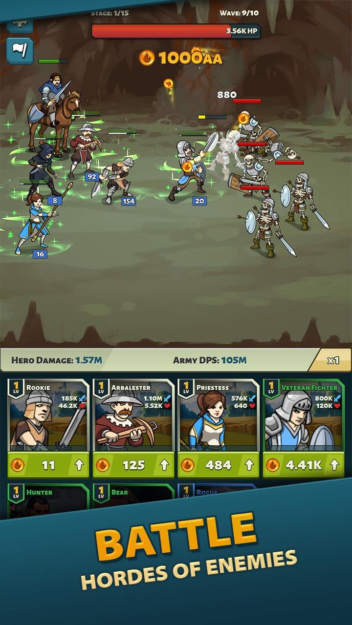 Idle Bounty Adventures screenshot image 2_Androidswiki.net