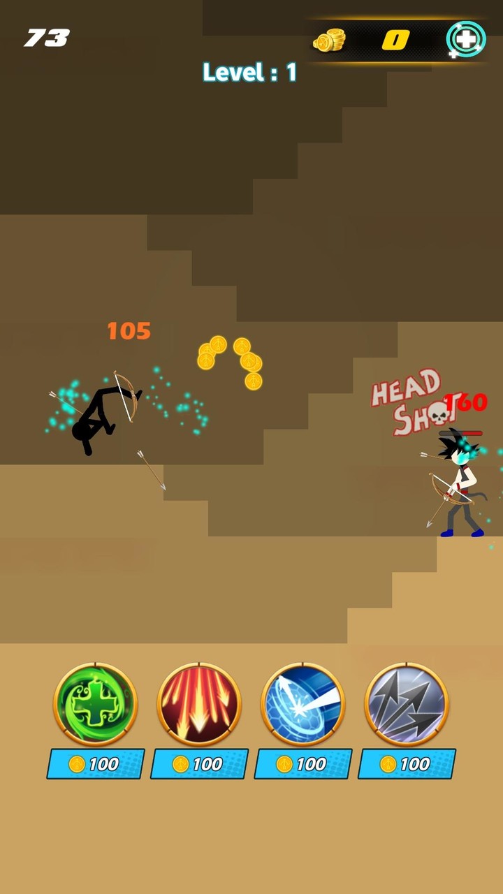 Archer Stickman Warrior screenshot image 3_Androidswiki.net