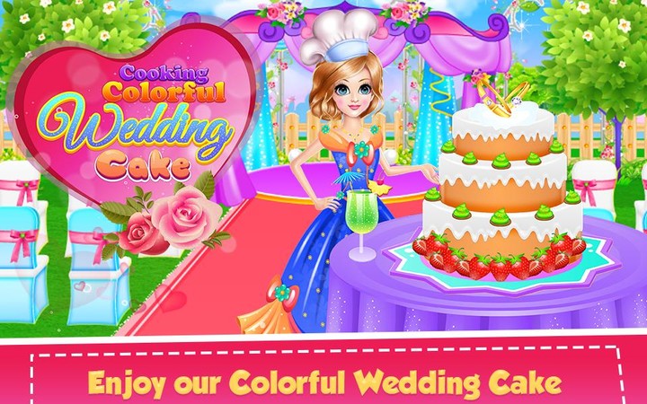 Cooking Colorful Wedding Cake screenshot image 5_Androidswiki.net
