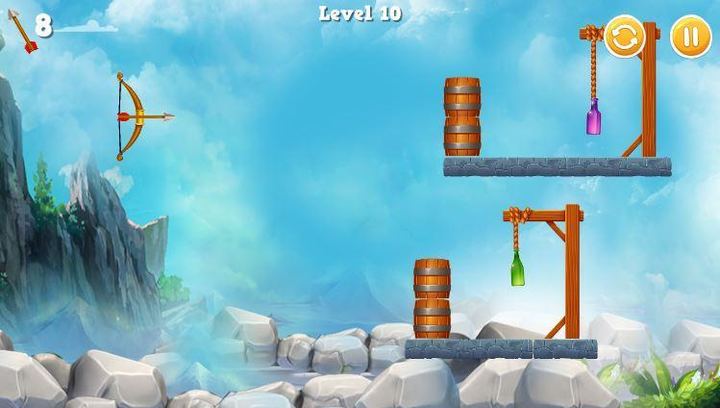Archery Bottle Shooting Game screenshot image 3_Androidswiki.net