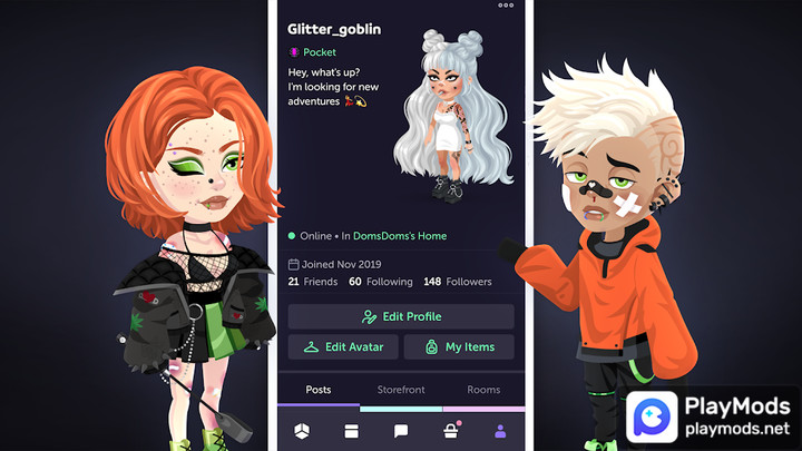 Highrise: Virtual Metaverse<span>(No Ads)</span> screenshot image 4_Androidswiki.net