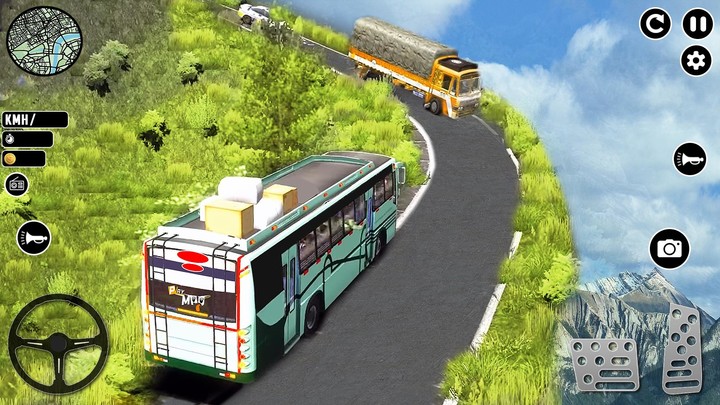 Offroad Snow Bus Driving Games screenshot image 3_Androidswiki.net
