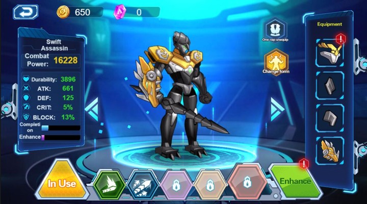 Mecha Combat - Solo Battle screenshot image 1_Androidswiki.net