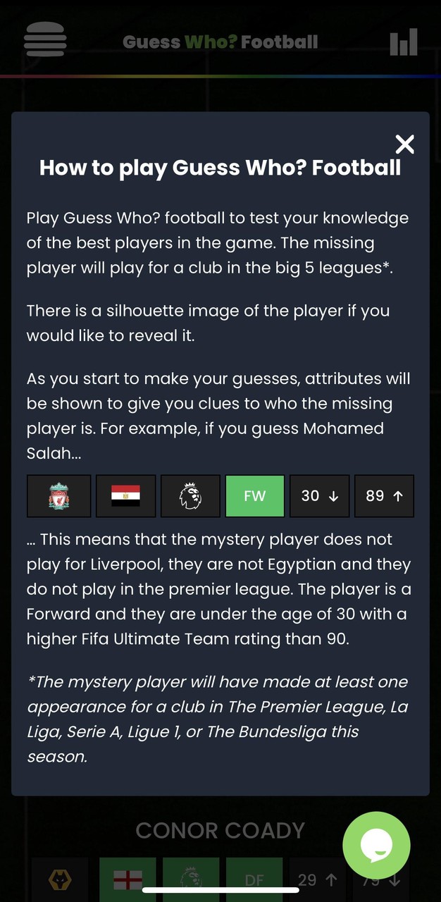 Guess Who? Football screenshot image 4_Popularmodapk.com