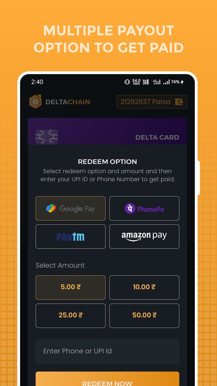 Delta Chain: Earn Money Online screenshot image 5_Androidswiki.net