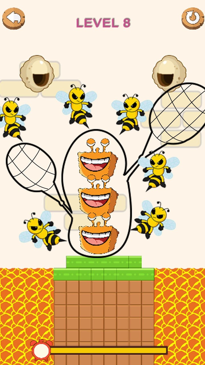 Save the Sponge : draw lines screenshot image 2_Androidswiki.net