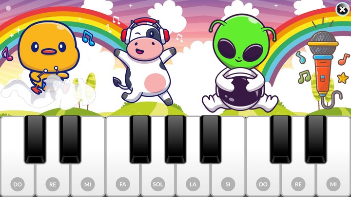 Diver Piano music for children screenshot image 2_Androidswiki.net