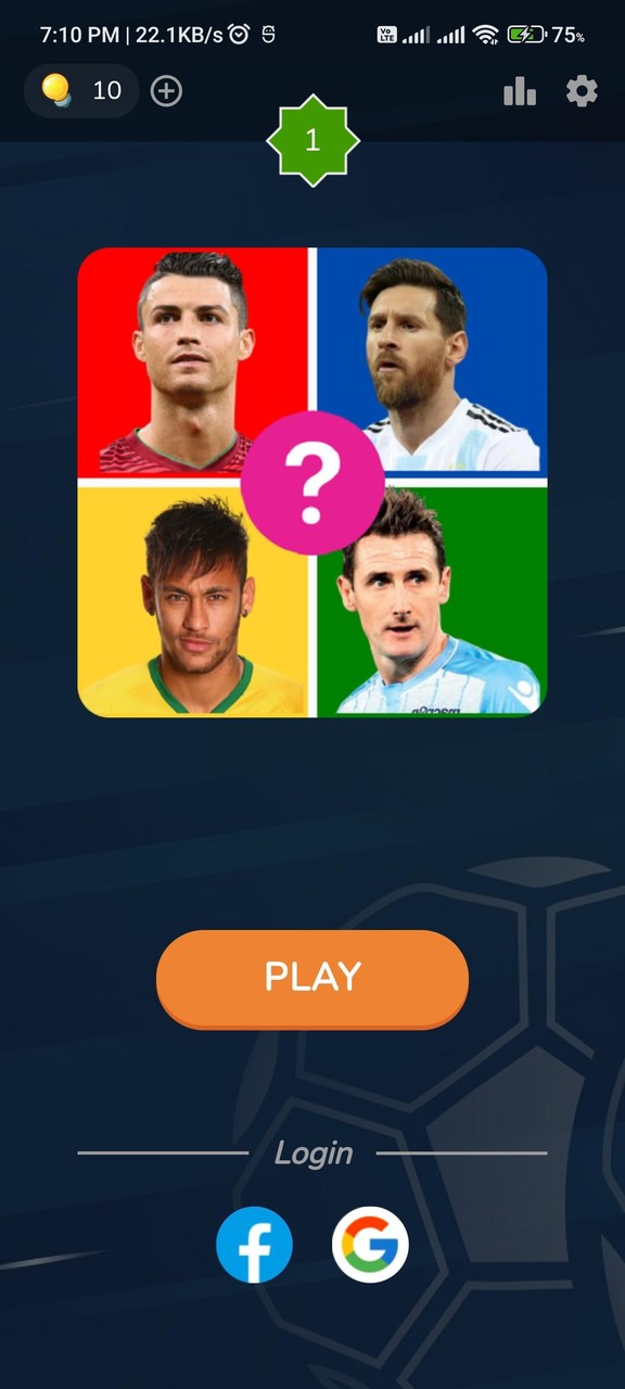 Guess the Player screenshot image 1_Androidswiki.net