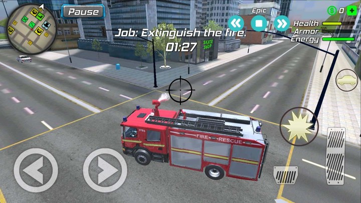 Snow Storm Superhero screenshot image 3_Androidswiki.net