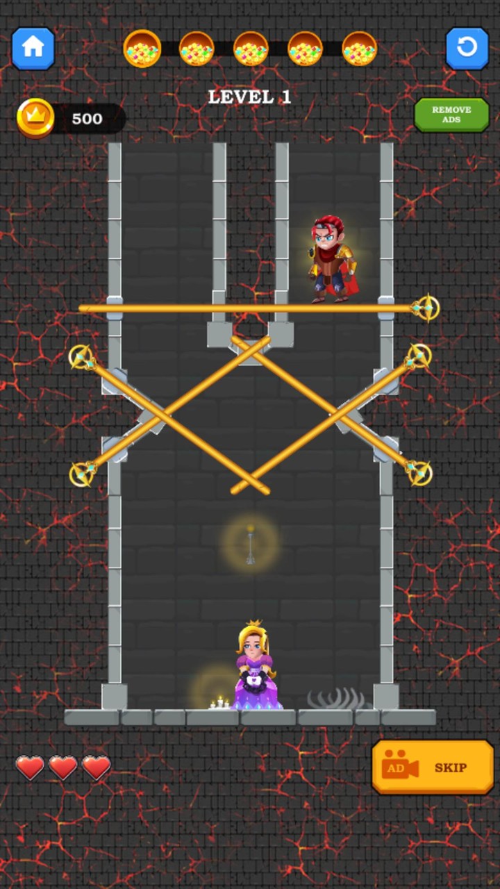 Hero Rescue : Pull the Pin screenshot image 10_Androidswiki.net