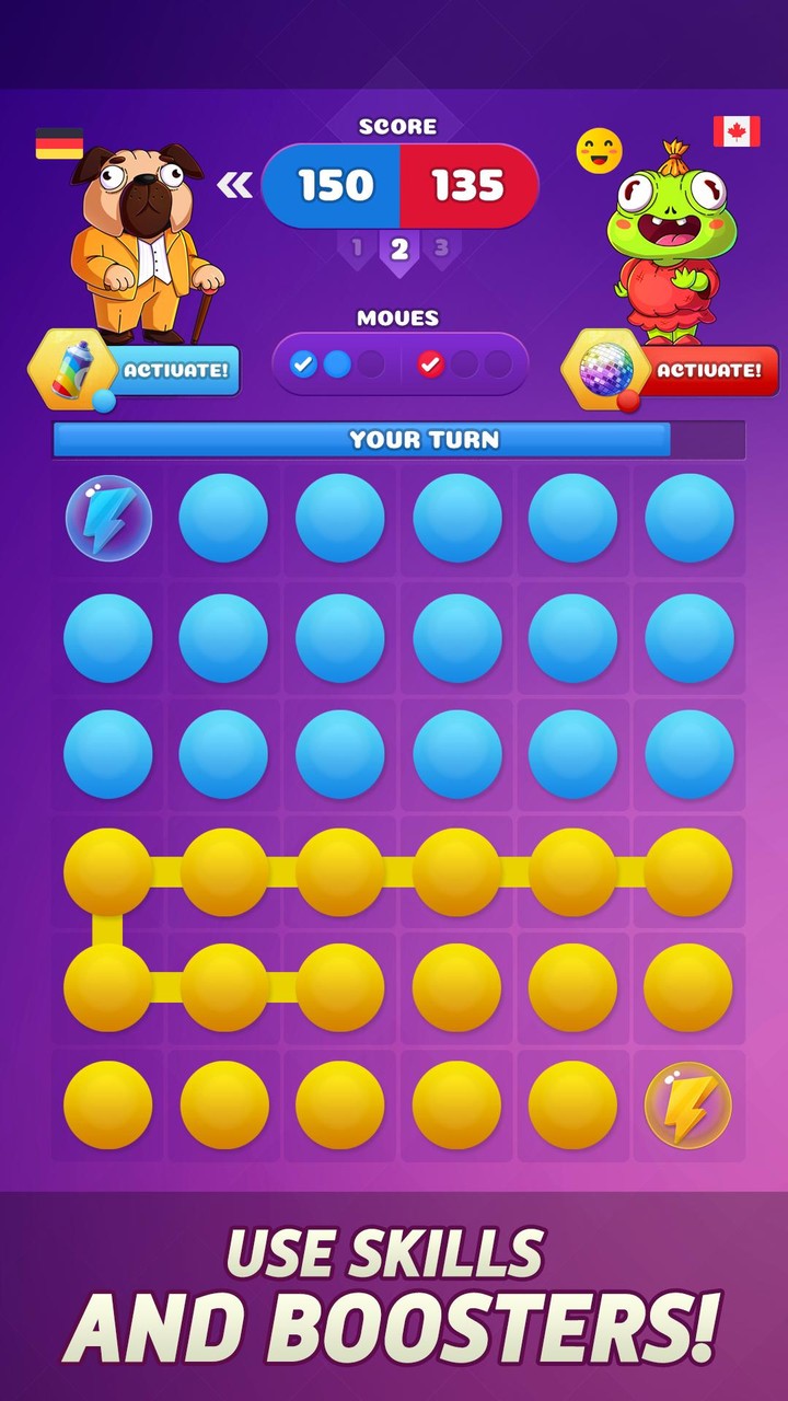 Dots Match PvP Battle screenshot image 2_Androidswiki.net