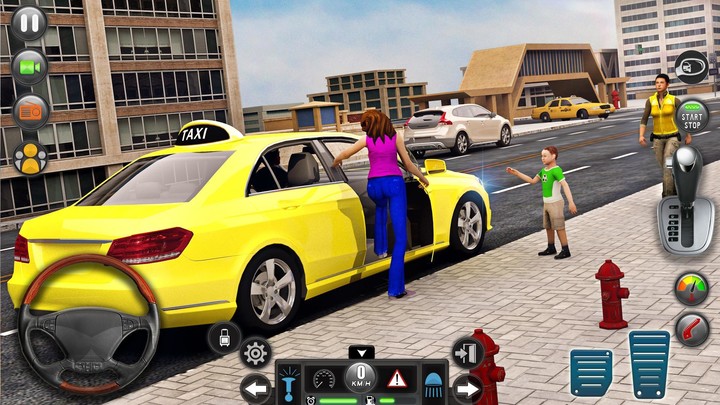 City Taxi Simulator Car Drive screenshot image 4_Androidswiki.net