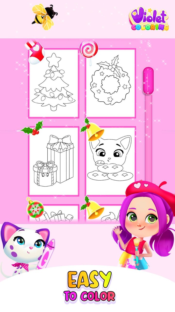 Violet Coloring Book screenshot image 4_Androidswiki.net