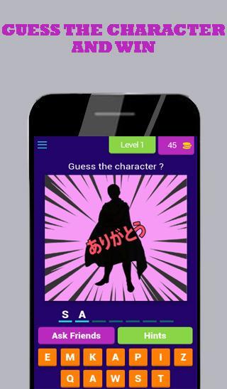 One Punch Man Quiz screenshot image 1_Androidswiki.net