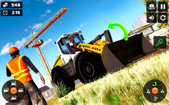 Construction Excavator Operate screenshot image 5_Androidswiki.net