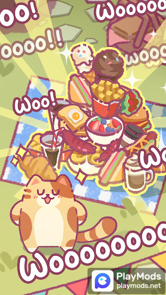 Idle Cat Restaurant<span>(Unlimited Money)</span> screenshot image 1_Androidswiki.net