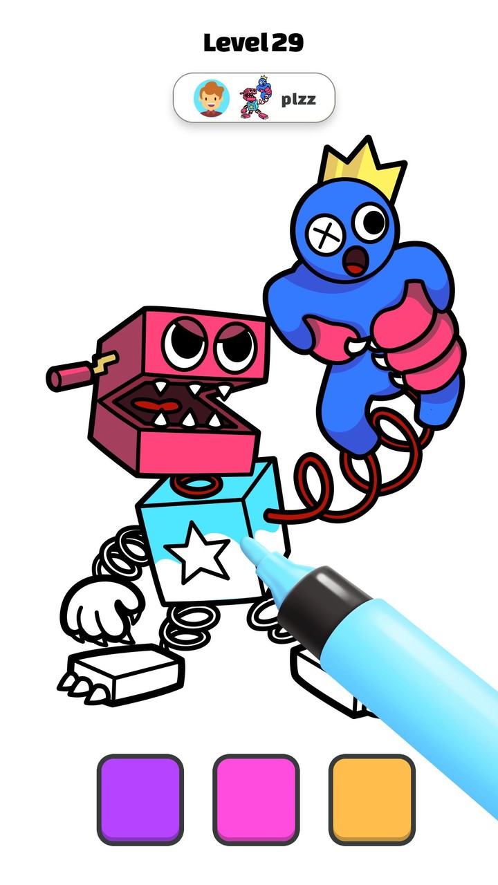 Coloring Boxy ASMR screenshot image 3_Androidswiki.net